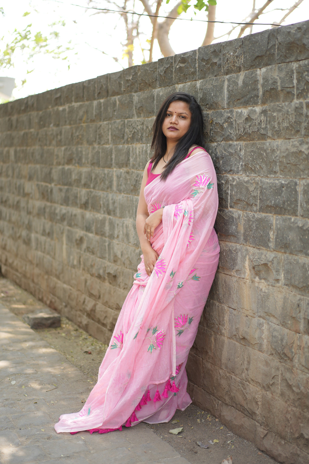 Pure Mulcotton Chameli Saree