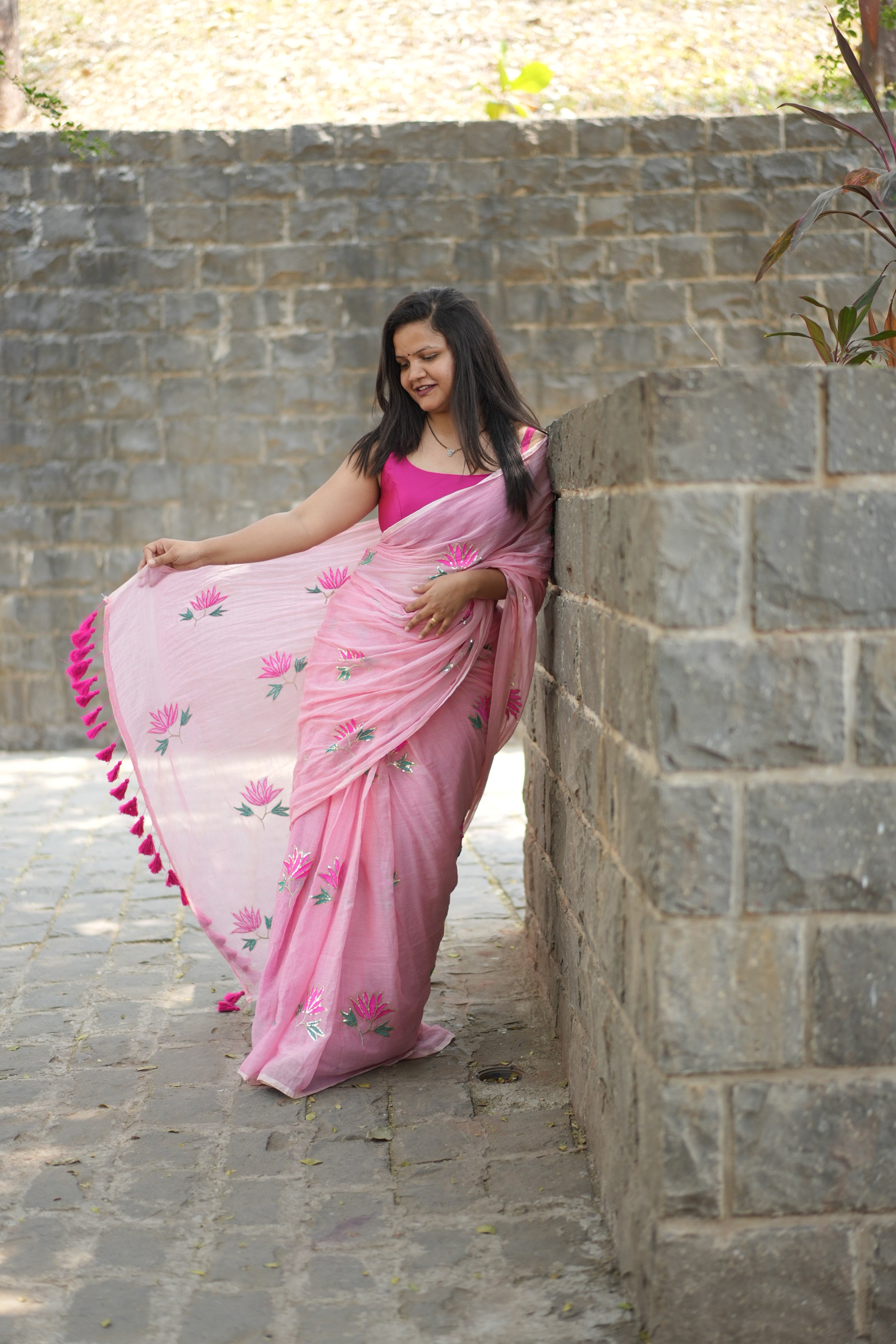 Pure Mulcotton Chameli Saree