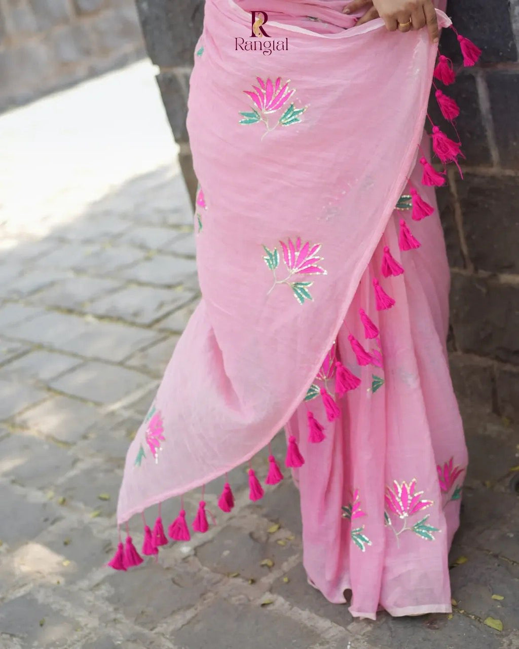 Pure Mulcotton Chameli Saree