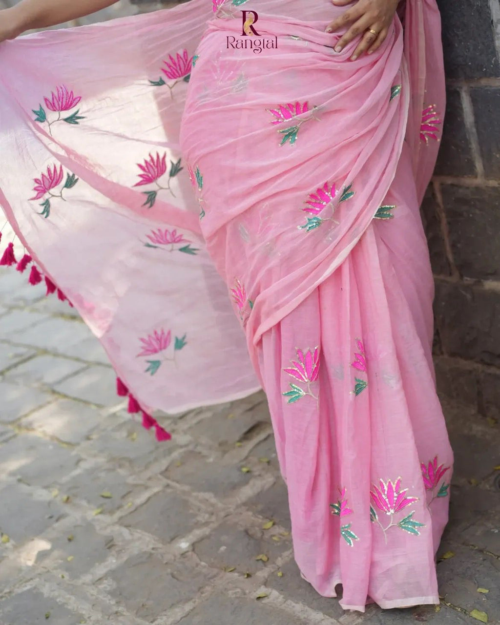 Pure Mulcotton Chameli Saree