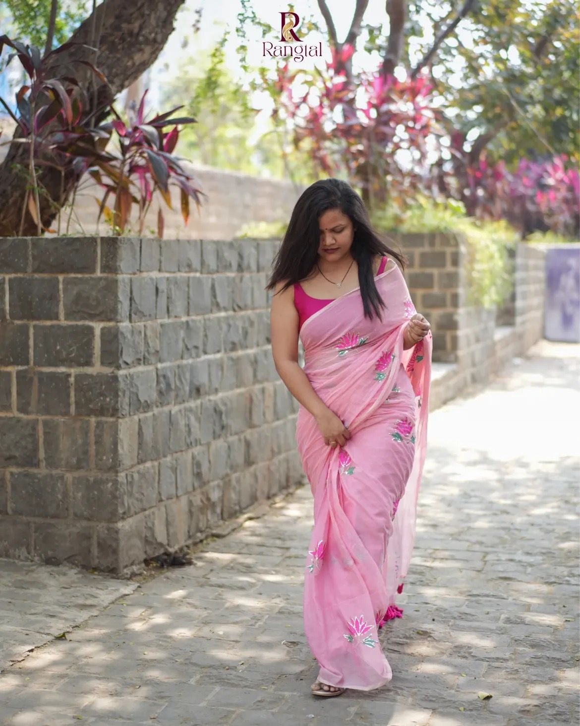 Pure Mulcotton Chameli Saree