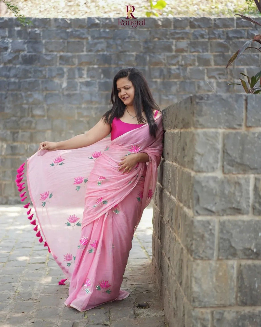 Pure Mulcotton Chameli Saree